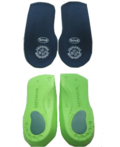 3/4 Orthaheel Insoles improves foot function and relieve heel and ankle pain