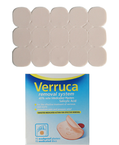 Medicated plasters - Verruca Removal Plaster