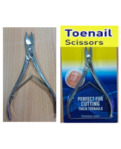 Toenail Scissors sharpness of scissors with the strength and durability of clippers