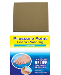 Pressure point foam padding relieve pain by reducing pressure and friction
