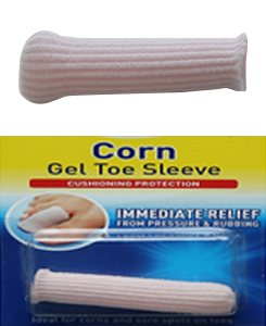 Corn Gel Toe Sleeve relieve from soreness and immediate relief from pressure and rubbing