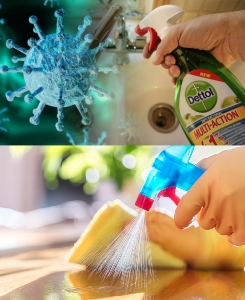 HFL PERSONAL CARE PRODUCT - Surface disinfectant Liquid Kills bacteria, viruses and other pathogens present on surface